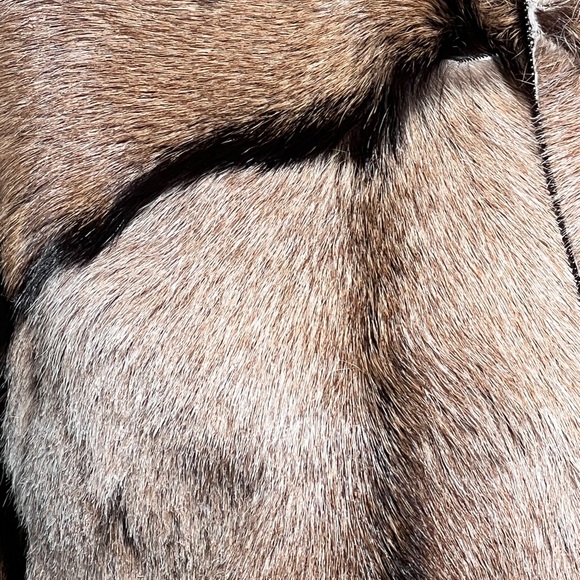 Cassin New York Reversible Fur Suede Vest Sz Med - Picture 3 of 10